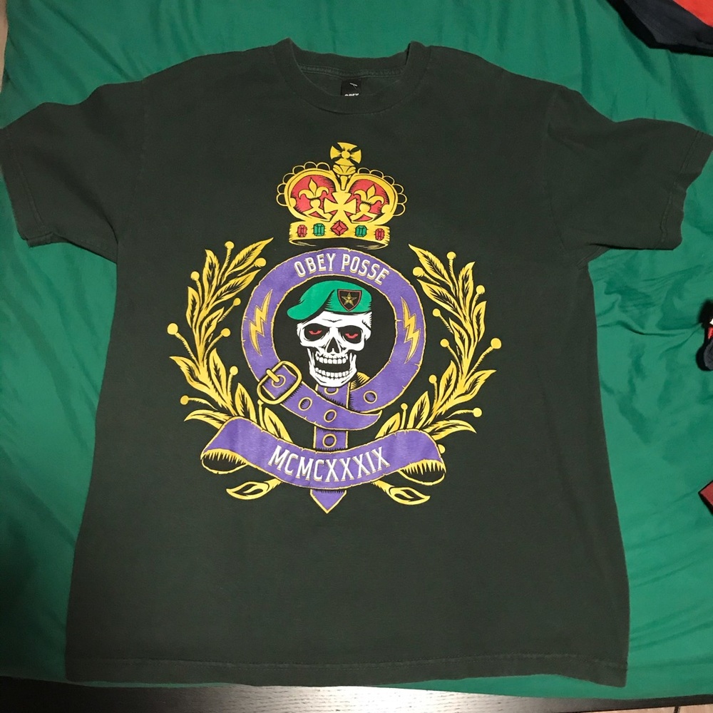 Obey Posse Skull Tee